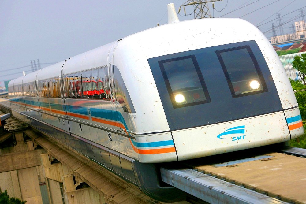 Et si on parlait du train à sustentation magnétique ?